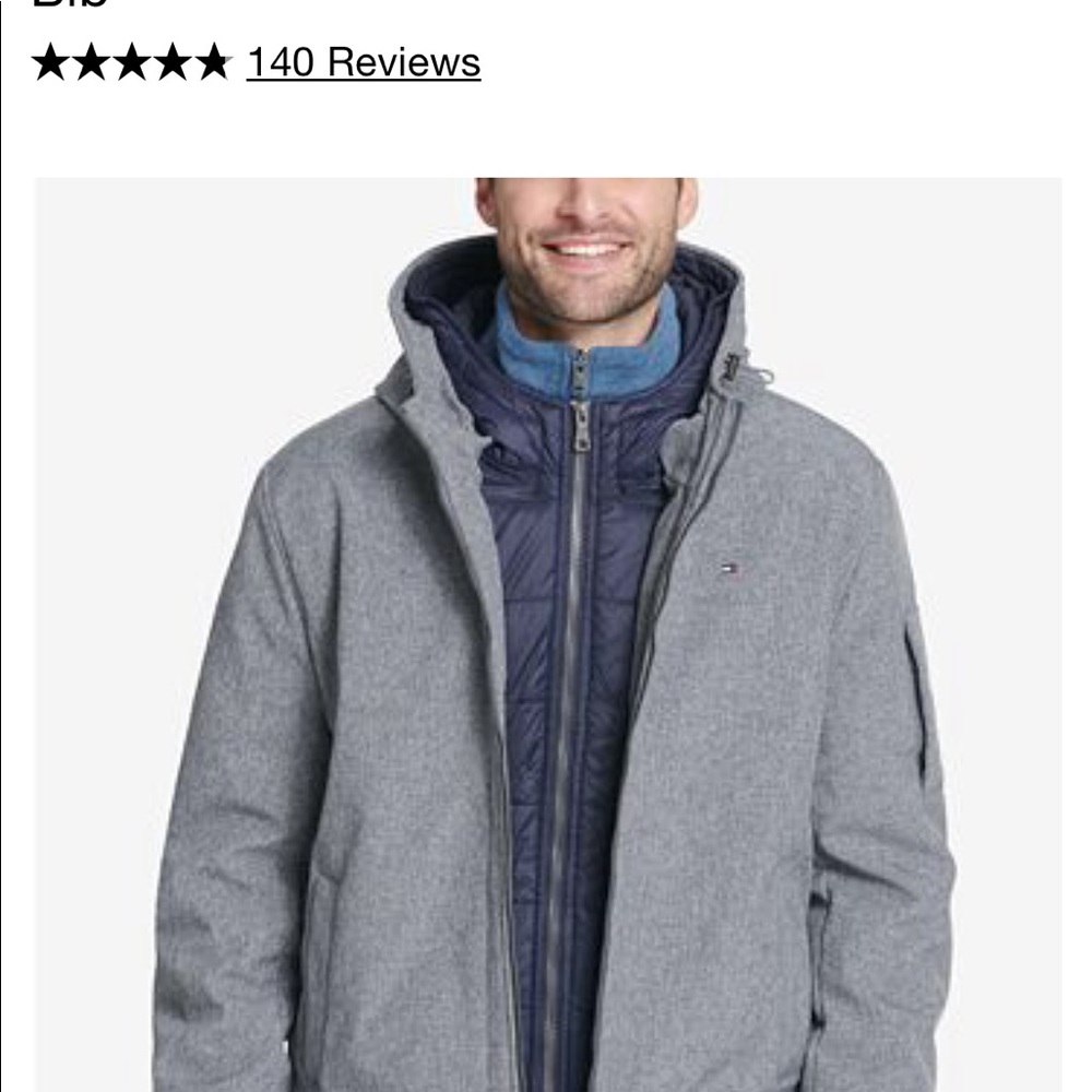 Tommy Hilfiger XXL Hooded Winter Coat NEVER WORN